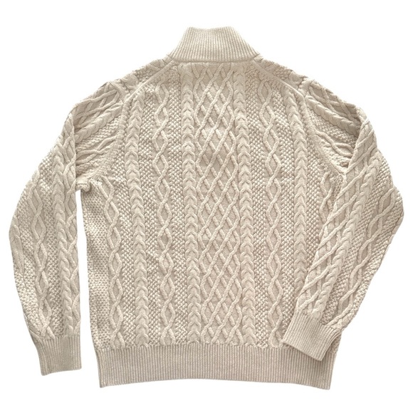 J. Crew Cable-Knit Mockneck Sweater - Picture 6 of 14